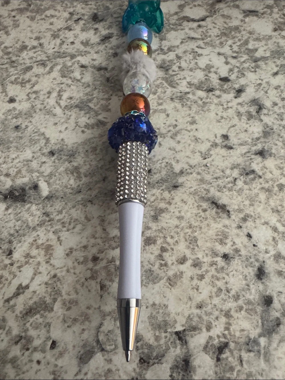 NWOT Disney Doorables Stitch Beaded Pen Handmade by Me